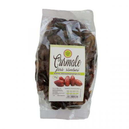 Fructe uscate sau confiate - Natural Seeds Curmale Fara Samburi x 1 kg