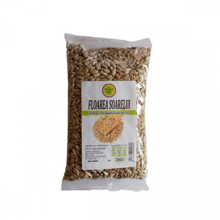 Fructe uscate sau confiate - Natural Seeds Floarea Soarelui Seminte x 200 g