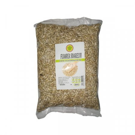 Fructe uscate sau confiate - Natural Seeds Floarea Soarelui Seminte x 500 g