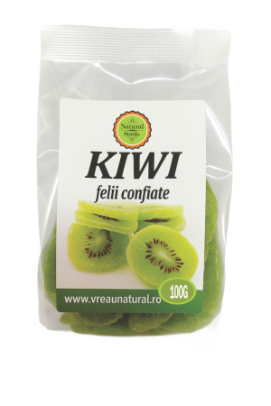 Fructe uscate sau confiate - Natural Seeds Kiwi Felii Confiate x 100 g