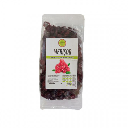 Fructe uscate sau confiate - Natural Seeds Merisor x 200 g