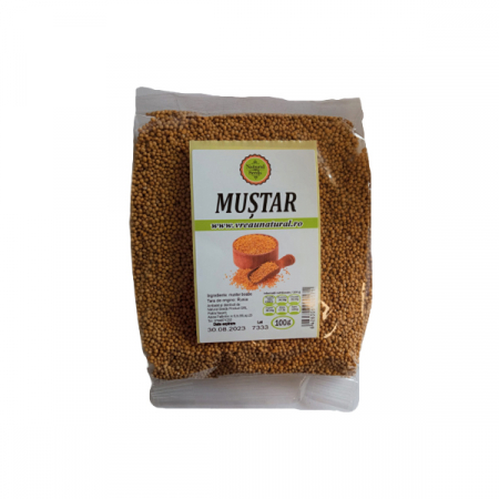 Condimente - Natural Seeds Mustar Alb Boabe x 100 g