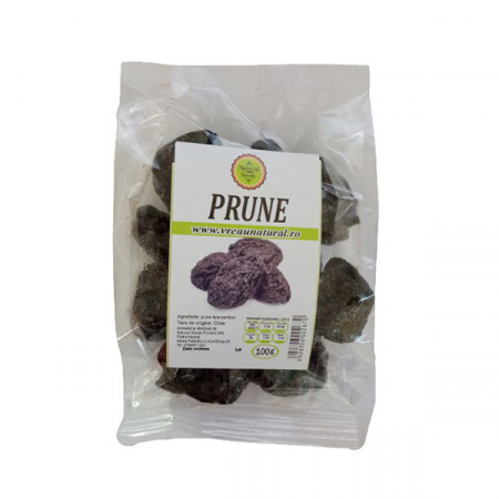 Fructe uscate sau confiate - Natural Seeds Prune Fara Samburi x 100 g