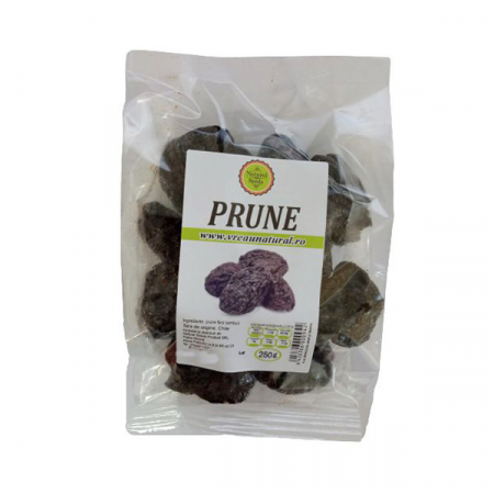 Fructe uscate sau confiate - Natural Seeds Prune Fara Samburi x 250 g