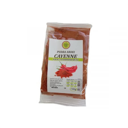 Condimente - Natural Seeds Pudra Ardei Cayenne x 100 g