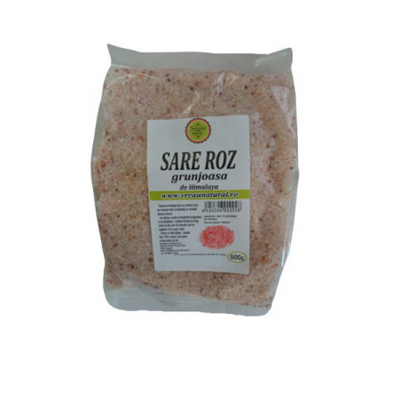 Condimente - Natural Seeds Sare Roz Himalaya Grunjoasa x 500 g