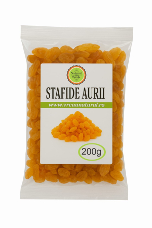 Fructe uscate sau confiate - Natural Seeds Stafide Aurii x 200 g