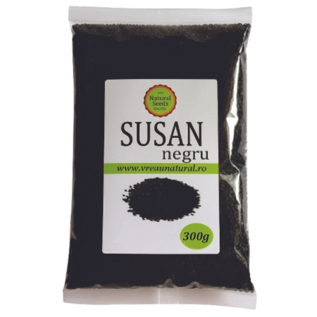Dieta, nutritie si wellness - Natural Seeds Susan Negru x 300 g
