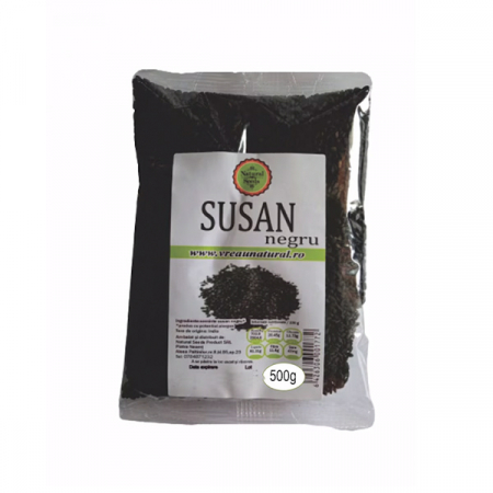 Seminte si nuci - Natural Seeds Susan Negru x 500 g