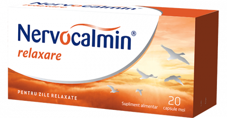 Afectiuni neurovegetative - Nervocalmin Relaxare x 20 cps. moi
