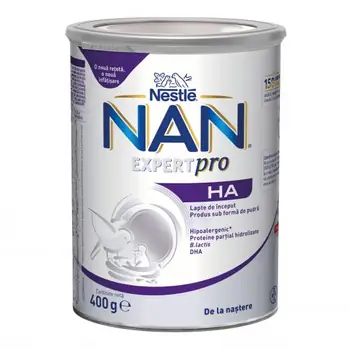 Lapte praf formule de crestere - Nestle Nan Expert Pro Hipoalergenic HA x 400 g