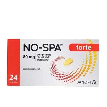 Antispastice - No-Spa Forte 80 mg x 24 cpr.