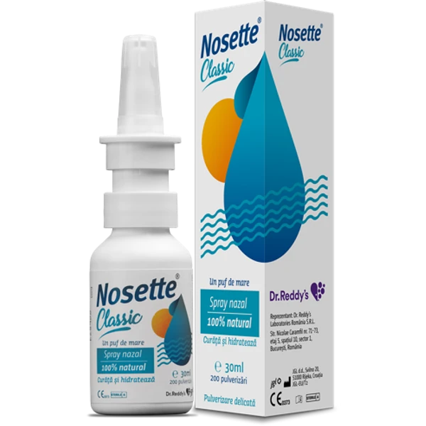 Decongestionant nazal - Nosette Classic Spray Nazal Natural x 30 ml
