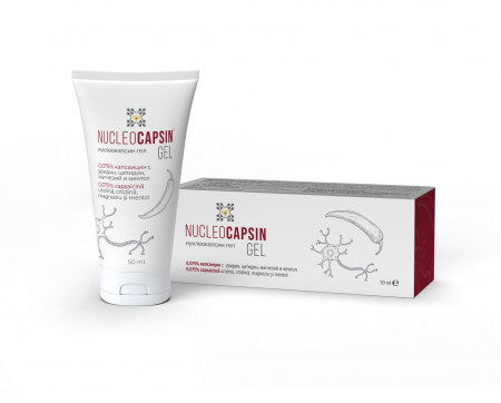 Afectiuni neurovegetative - Nucleocapsin Gel x 50 ml