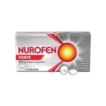 Durere si antiinflamatoare - Nurofen Forte 400 mg x 24 drj.