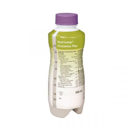 Nutritie speciala - Nutricomp Glutamine Plus HDPE Nutritie Enterala Fara Aroma x 500 ml