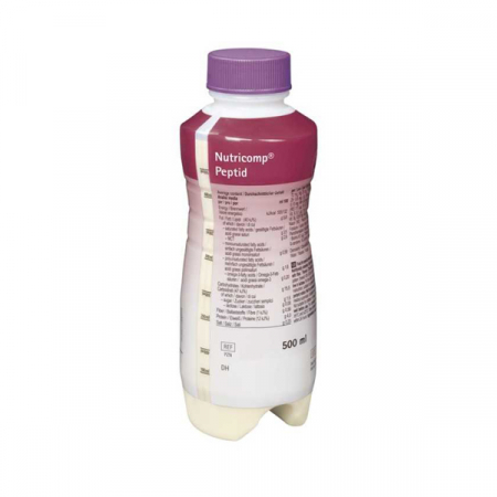 Nutritie speciala - Nutricomp Peptid HDPE Nutritie Enterala Usor Mentolata x 500 ml