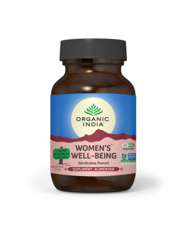 Viata sexuala - Organic India Women's Well Being Sanatatea Femeii x 60 cps. vegetale