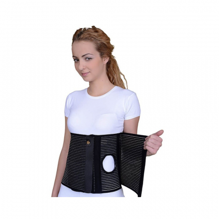 Orteze - Orteza Corset Abdominal Cu Orificiu Pentru Stoma 26 Cm - ARC420H