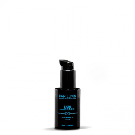 Ingrijire ten - Papillon Skin And Beard Ser Hidratant SPF15 x 30 ml