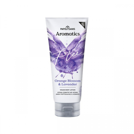 Ingrijire corporala - Papoutsanis Aromatics Lotiune de Corp Free Cu Floare De Portocal Si Lavanda 100% Vegan x 200 ml