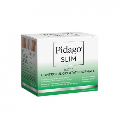 Controlul greutatii - Pidago Slim x 60 cpr.