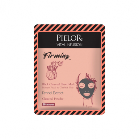 Ingrijire ten - Pielor Vital Infusion Masca Faciala Pentru Fermitate Cu Chimen Dulce Si Carbune Negru x 25 ml