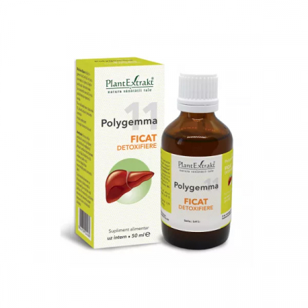 Gemoterapie - Polygemma 11 Ficat Detoxifiere x 50 ml