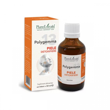 Gemoterapie - Polygemma 13 Piele Detoxifiere x 50 ml