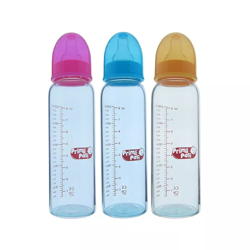 Puericultura - Primii Pasi Biberon Din Sticla Borosilicata x 240 ml