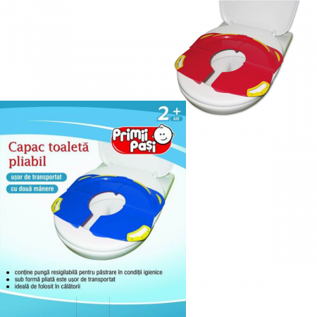 Mama si copilul - Primii Pasi Capac Pliabil Toaleta Ultracompact Cu Punga Resigilabila