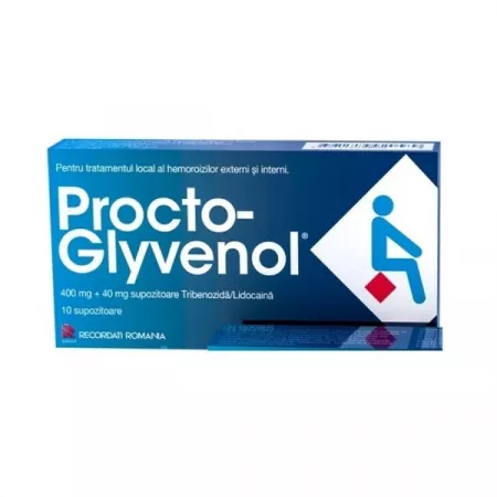 Afectiuni circulatorii - Procto Glyvenol x 10 sup.