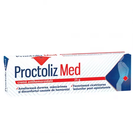 Afectiuni circulatorii - Proctoliz Med Crema Antihemoroidala x 25 g
