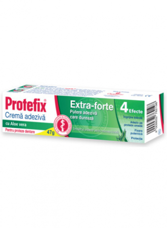Igiena orala - Protefix Cremă Adezivă Extra Forte cu Aloe Vera x 47 g