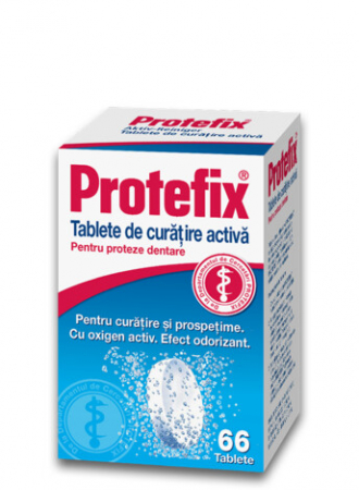 Igiena orala - Protefix Tablete De Curatare Cu Oxigen Activ x 66 tb.