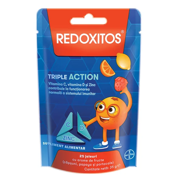 Imunitate - Redoxitos Triple Action x 25 jeleuri