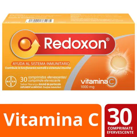 Imunitate - Redoxon Vitamina C Portocale 1000 mg x 30 cpr. efervescente