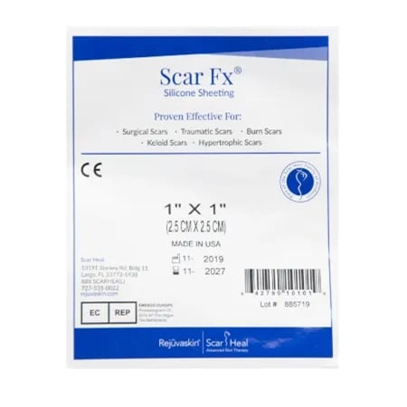 Chirurgie plastica si reparatorie - Rejuvaskin Scar Fx Plasture Din Silicon Pentru Cicatrici 2.5 cm x 2.5 cm