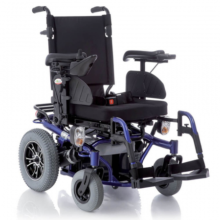 Carucioare cu rotile - Scaun Cu Rotile Electric Cu Lumini Mobility Seria Aries - CS900BL