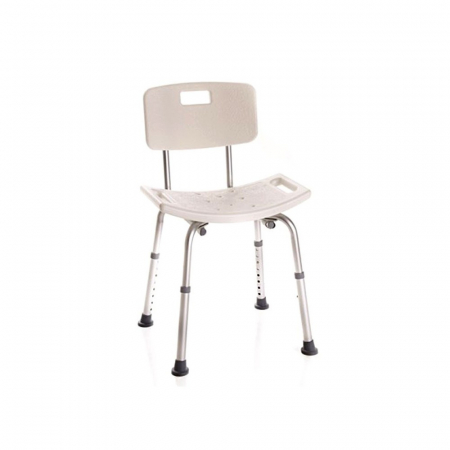 Scaune de dus - Scaun De Baie Dreptunghiular Cu Spatar Si Inaltime Reglabila - RS829