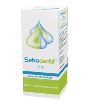 Ingrijire par - Seboderm Sampon Antimatreata cu Ketoconazol 2% x 125 ml