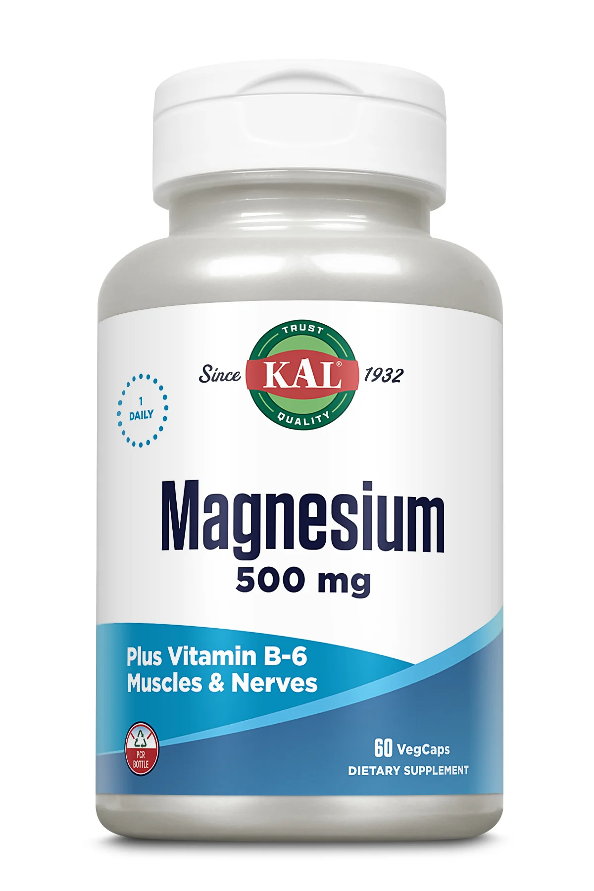 Suplimente alimentare/Dispozitive medicale - Secom KAL Magnesium 500 mg x 60 cps. vegetale