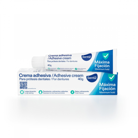 Igiena orala - Senti2 Crema Adeziva Pentru Proteze Dentare x 40 g