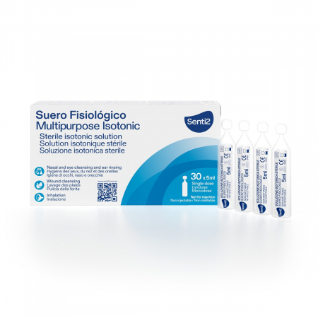 Decongestionant nazal - Senti2 Ser fiziologic x 30 monodoze x 5 ml