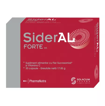 Afectiuni metabolice - Sideral Forte x 30 cps.