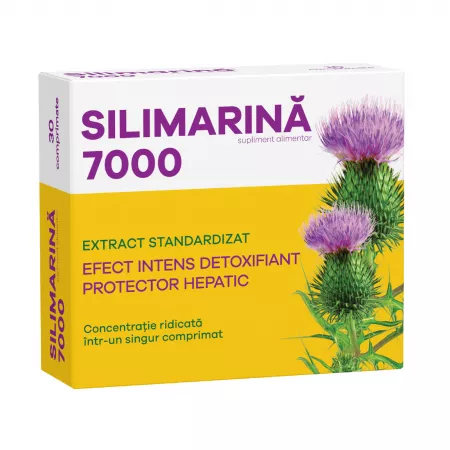Protectoare si detoxifiante - Silimarina 7000 mg x 30 cpr.