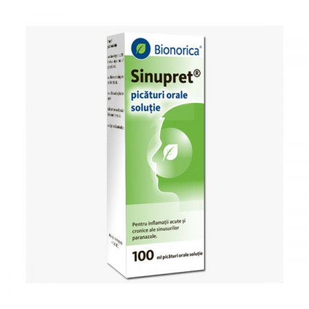 Afectiuni respiratorii - Sinupret Solutie x 100 ml