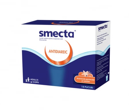 Afectiuni digestive - Smecta 3 g/plic x 18 pl.