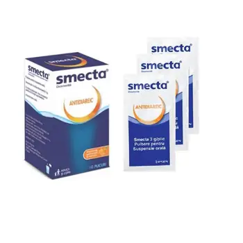 Afectiuni digestive - Smecta 3g/plic x 10 pl.