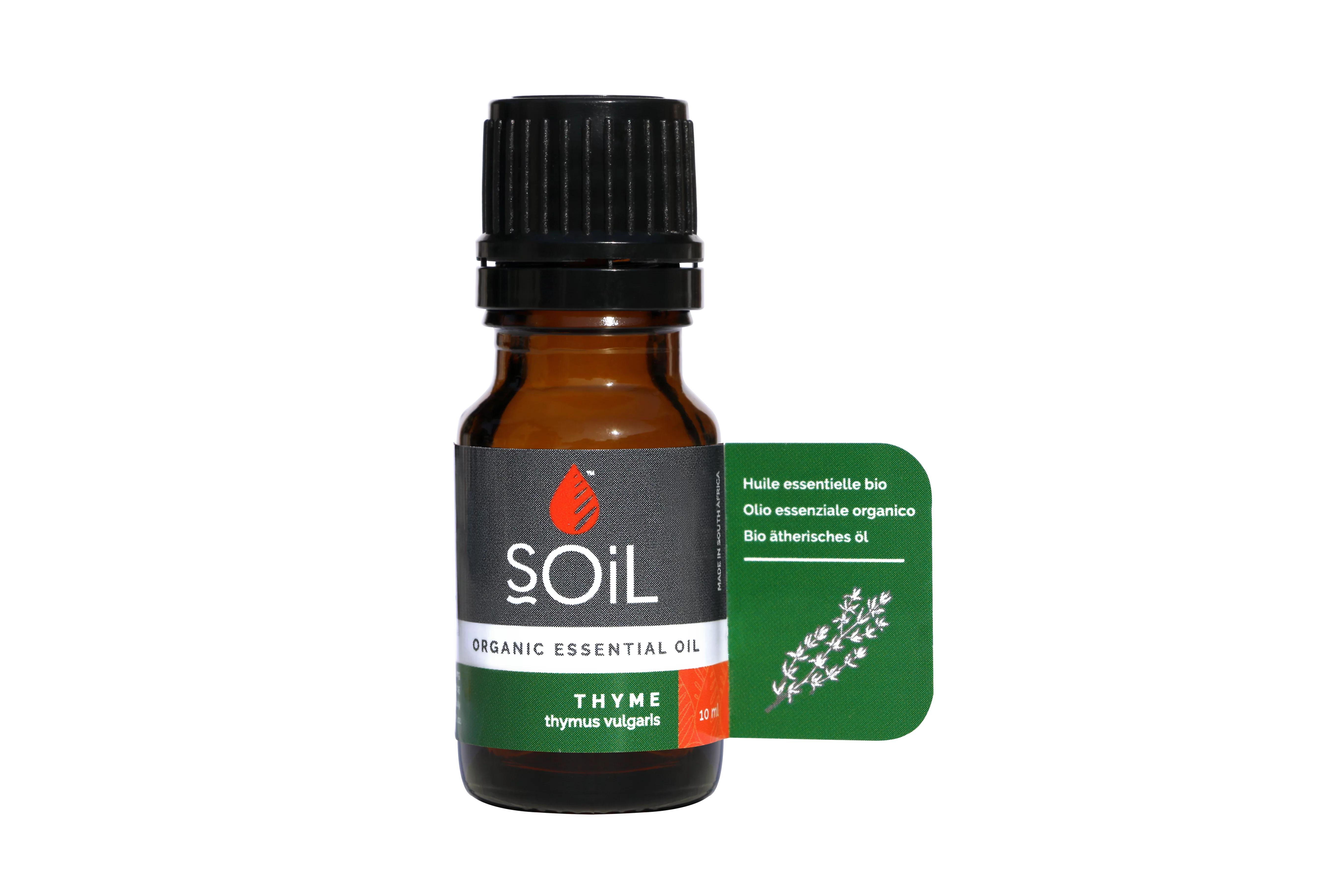 Uleiuri esentiale - SOiL Ulei Esential Cimbru 100% Organic Ecocert x 10 ml